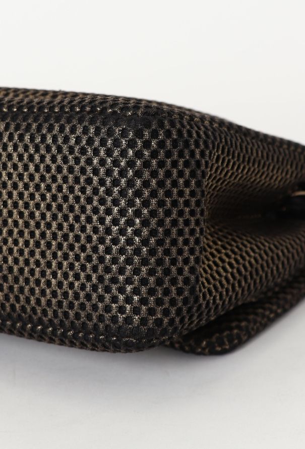 Chanel Perforated Jersey Jumbo Double Flap Bag - 8