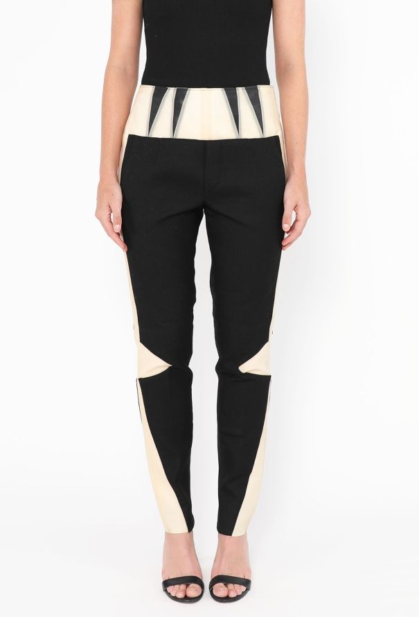Balenciaga F/W 2008 Bicolor Sci-Fi Trousers - 3