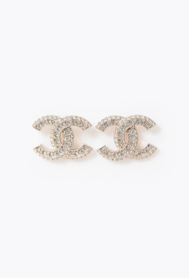 Chanel 2024 Strass Embellished Earrings - 1