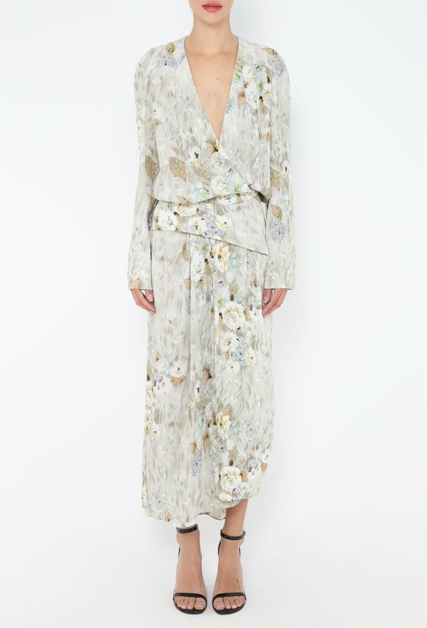 Balenciaga 2016 Demna Asymmetrical Printed Dress - 3