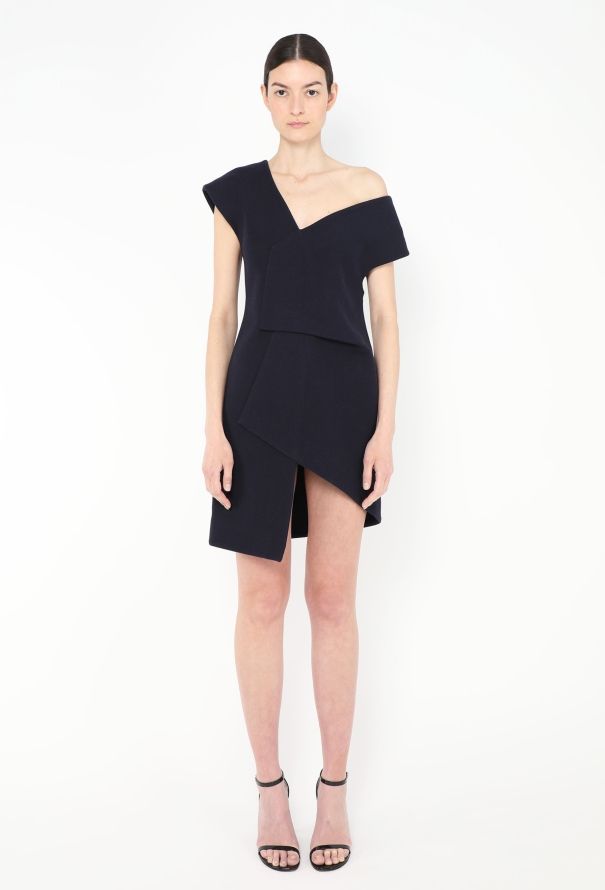 Jacquemus F/W 2015 Asymmetrical Felted Dress - 1
