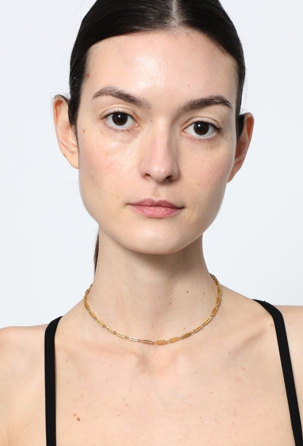 Vintage Fine Jewelry 18k Yellow Gold Chain Necklace - 2