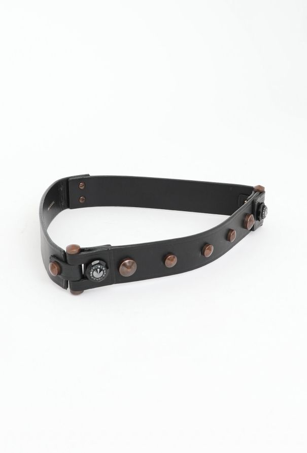 Lanvin F/W 2010 Studded Leather Belt - 3