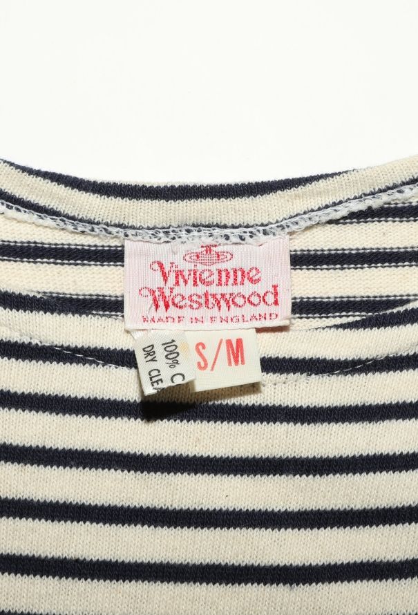 Vivienne Westwood 1989 Marinière Trompe l'Œil Dress - 5