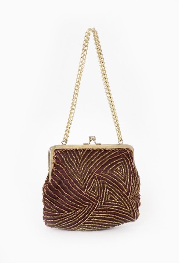 Sequined Mini Evening Bag - 3