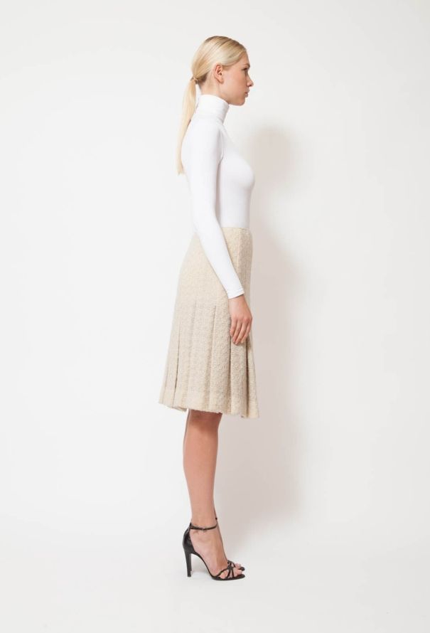 Exquisite Vintage Vintage Pleated Skirt - 2