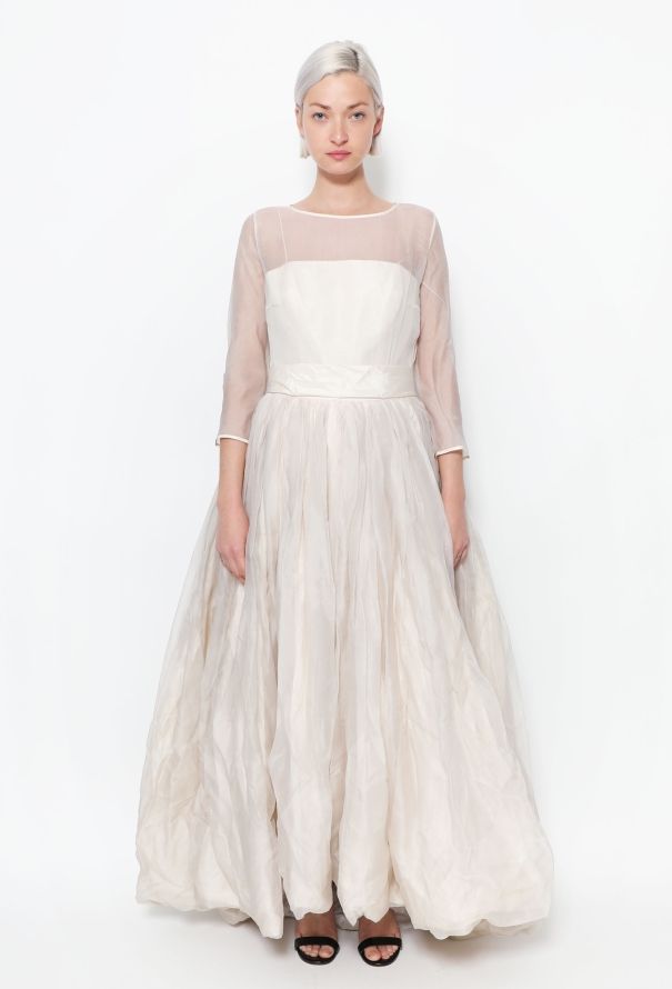 Dolce & Gabbana STUNNING Vintage Organza Bridal Gown - 1