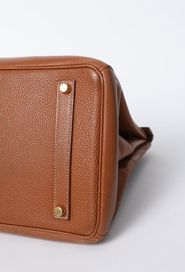 Hermès Beautiful Gold Togo Birkin 35 - 9