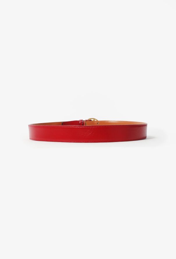 Hermès 1986 Calfskin 'Pola' Belt - 4