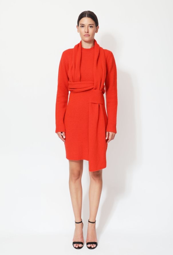 Bottega Veneta F/W 2019 Wrap Knit Dress - 1