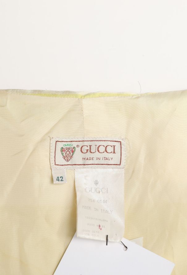 Gucci Late '70s Belted Silk Jacket - 7