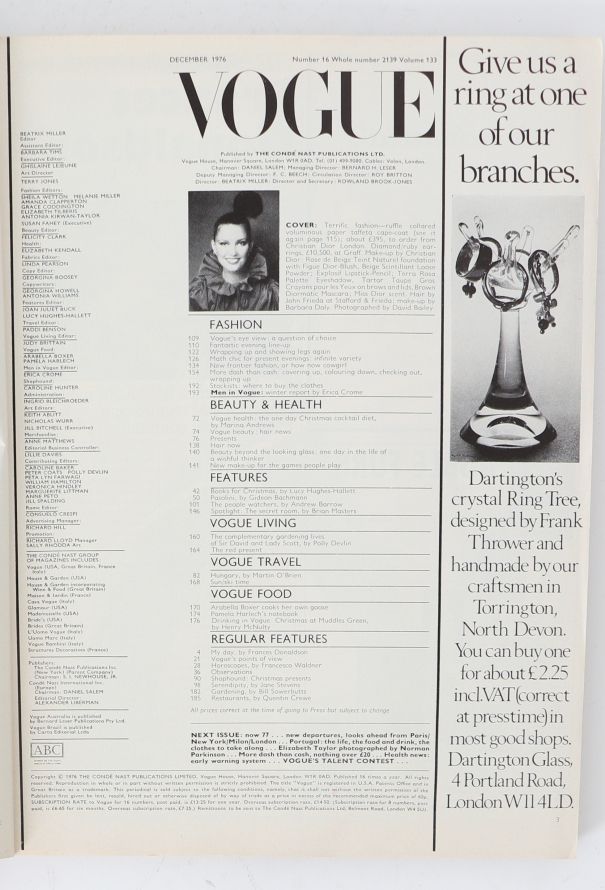 VOGUE UK 1976 David Bailey Holiday Set - 4