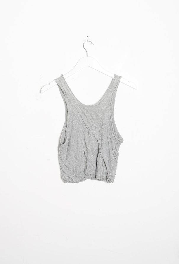 Balenciaga Le Dix Cropped Jersey Tank - 6