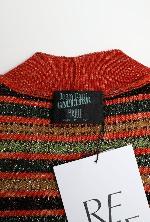 Jean Paul Gaultier '90s Metallic Knit Ensemble - 7