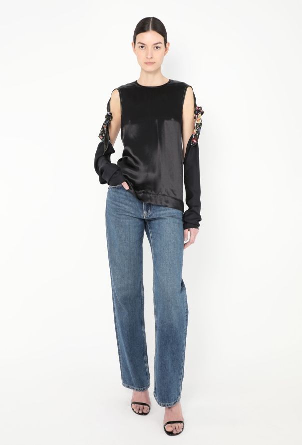 Céline Resort 2016 Floral Sleeve Blouse - 3