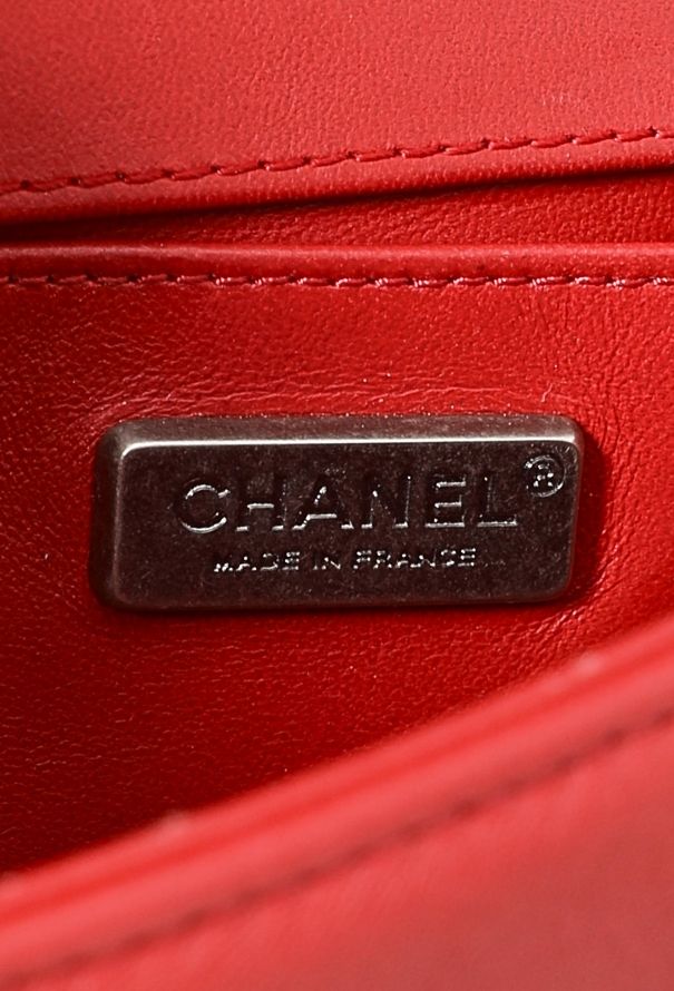 Chanel Galuchat Mini Boy Bag - 13