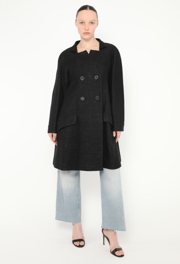 Chanel Resort 2016 Paris-Seoul Notched Coat - 1