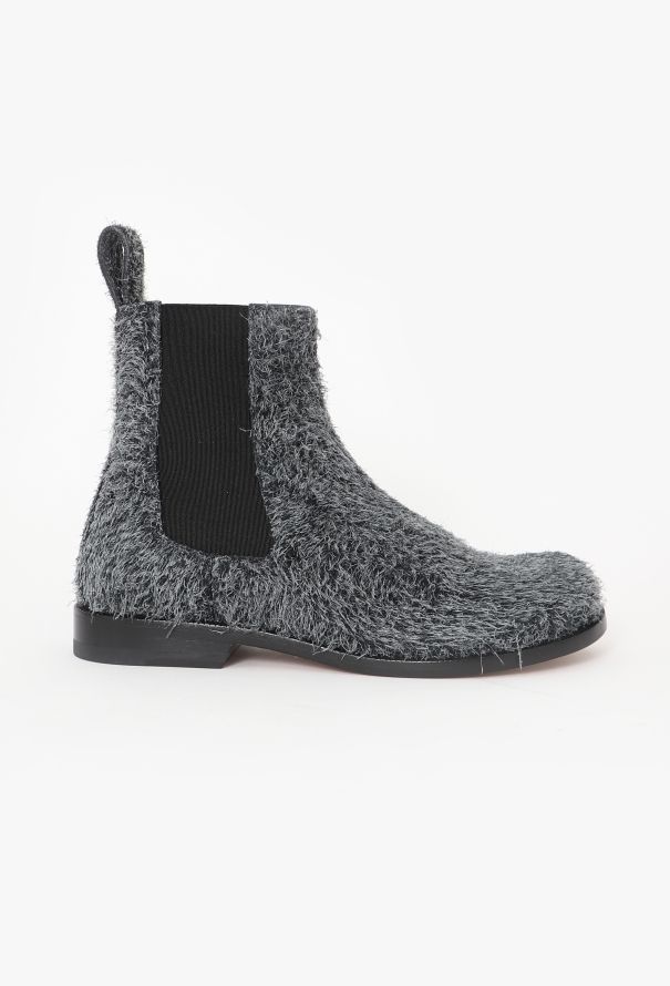 Loewe F/W 2023 Fuzzy Chelsea Boots - 1
