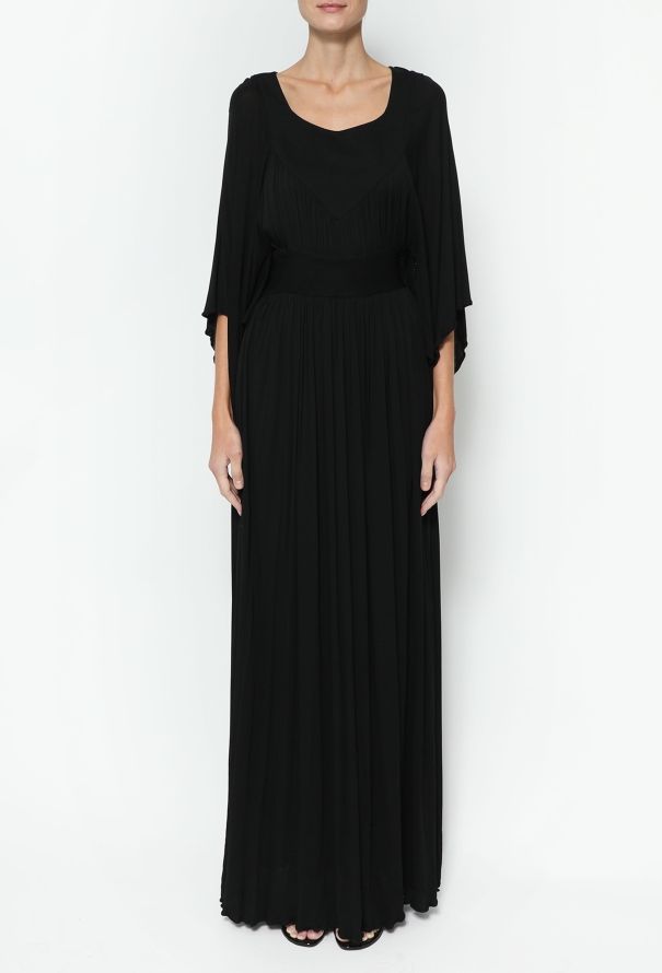 Ossie Clark RARE Quorum 1965 Pleated Angel Gown - 3