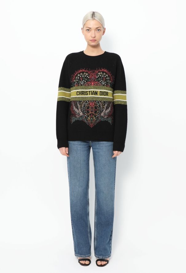 Dior 2021 Heart Cashmere Sweater - 2