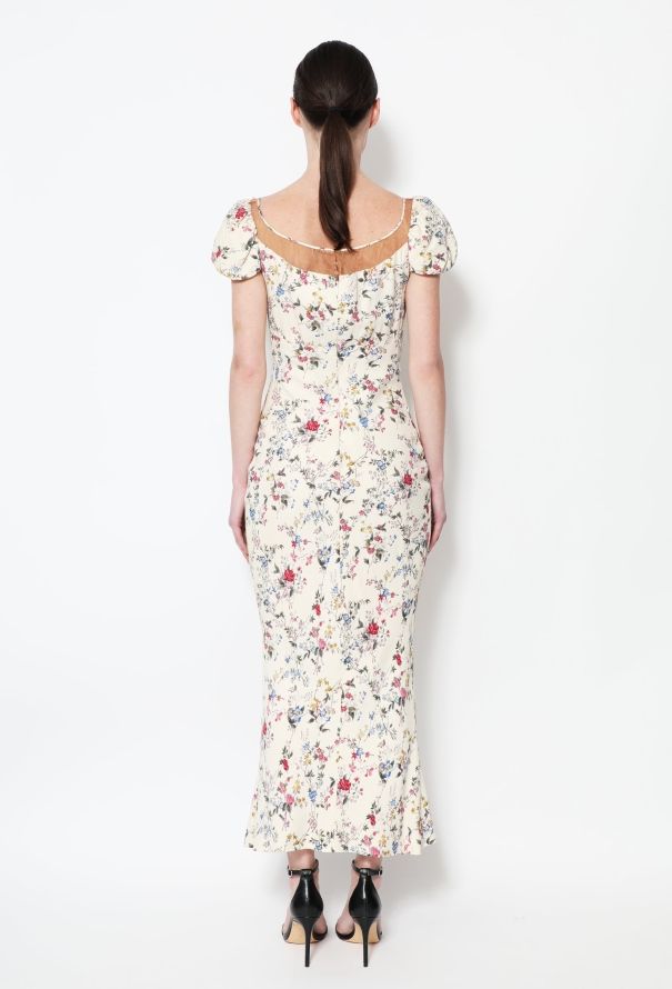 Givenchy COLLECTOR S/S 1997 Floral Empire Gown - 5