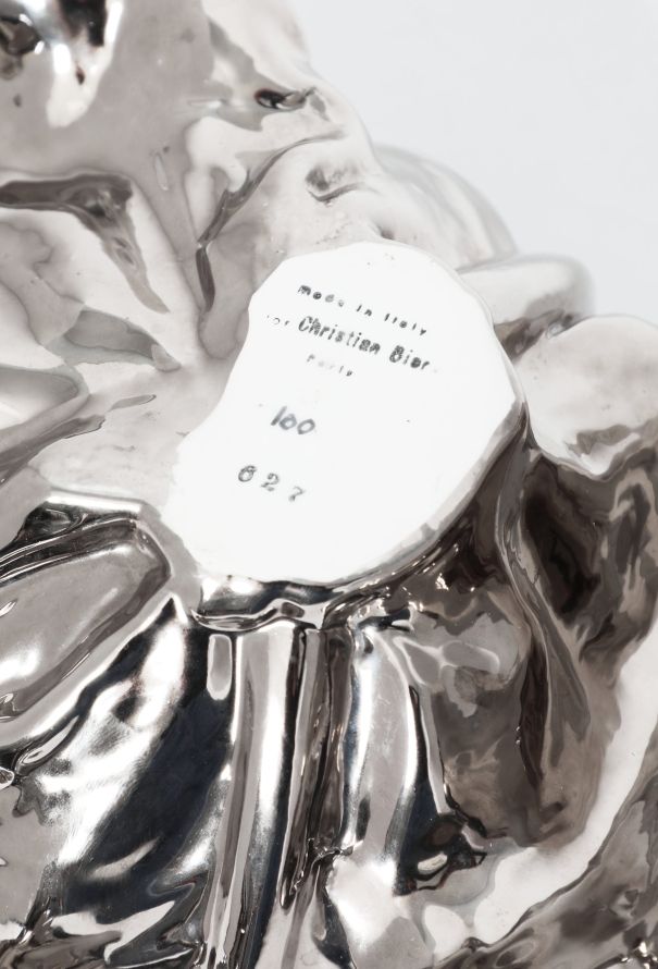 Dior Vintage Silver Porcelain Terrine - 7