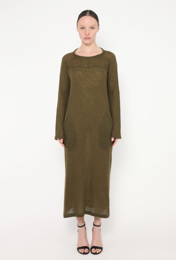Yohji Yamamoto 2023 Knit Pocket Dress - 3