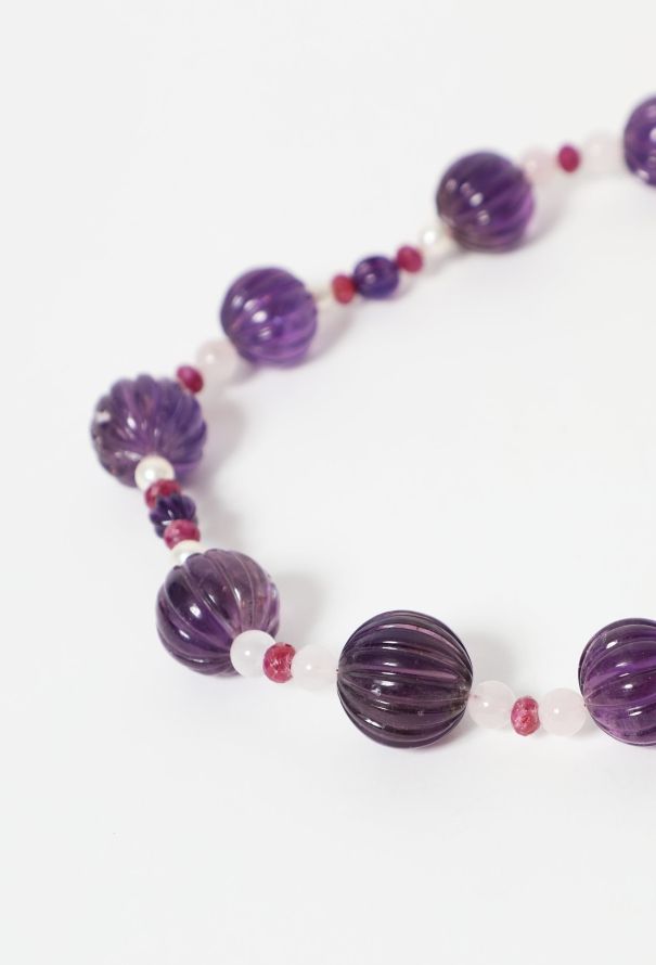 Amethyst Scalloped Sautoir - 4