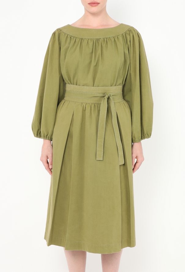 Saint Laurent Late '70s Belted Peasant Ensemble - 3