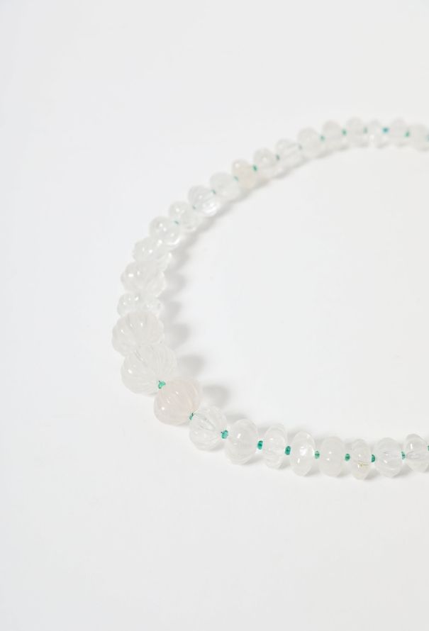 Scalloped Quartz Necklace - 3