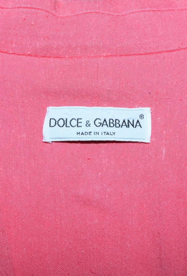 Dolce & Gabbana RARE S/S 1992 Cropped Tulip Ensemble - 6
