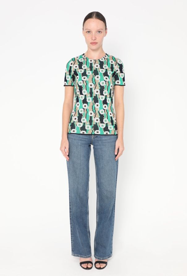 Balenciaga Resort 2011 Abstract Knit Top - 3