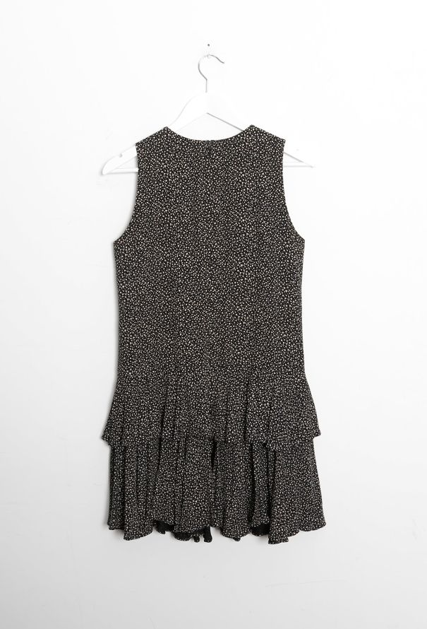 Saint Laurent 2014 Heart Motif Ruffled Dress - 6