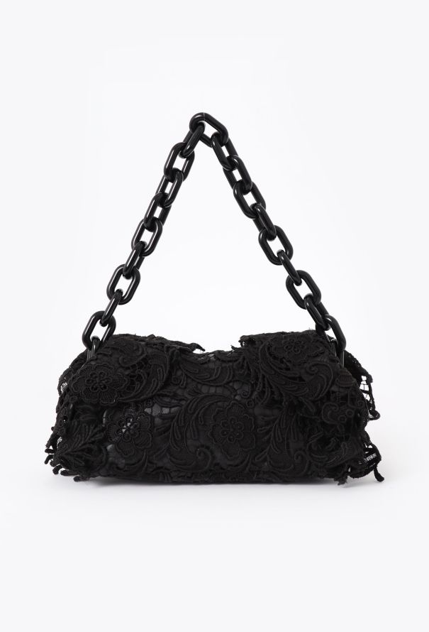 Prada F/W 2008 Guipure Lace Shoulder Bag - 1