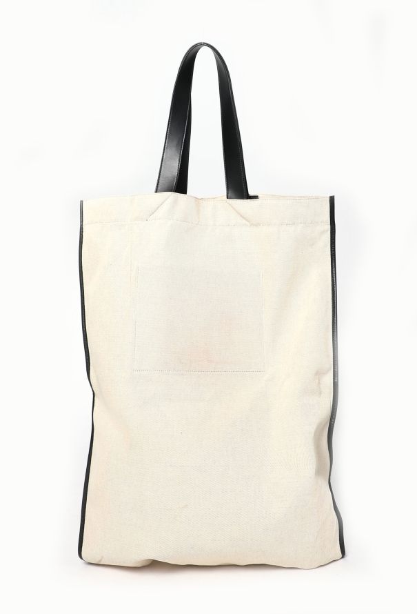 Jil Sander Book Canvas Tote Bag - 4
