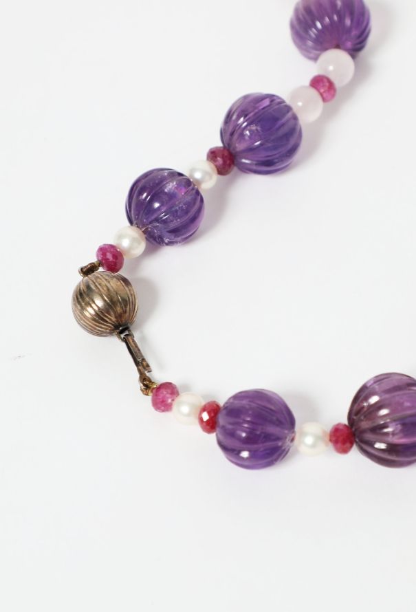 Amethyst Scalloped Sautoir - 3