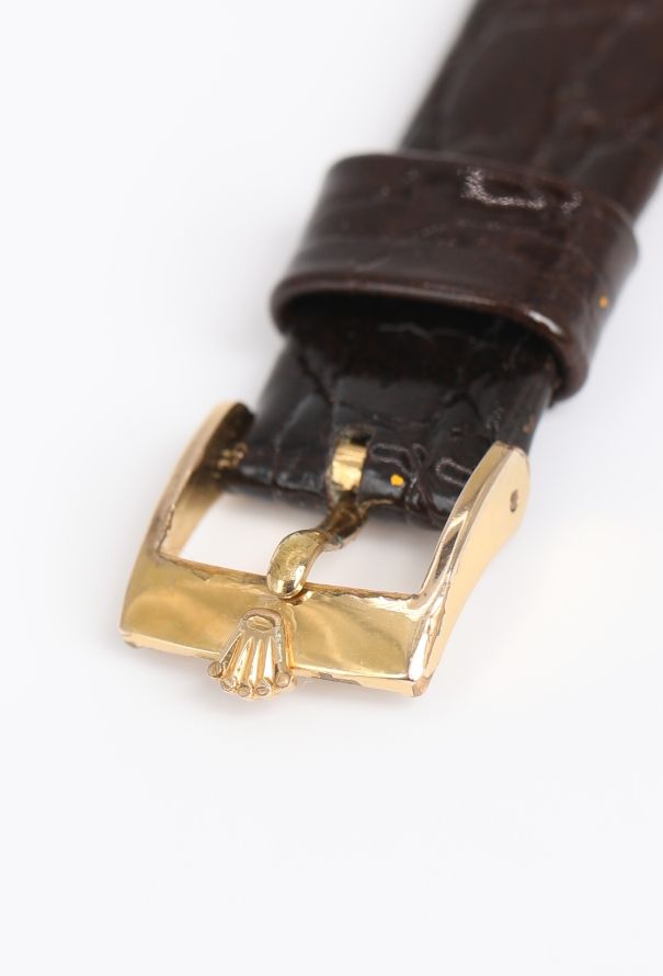 Rolex Elegant 1970s 18k Yellow Gold Cellini Watch - 5