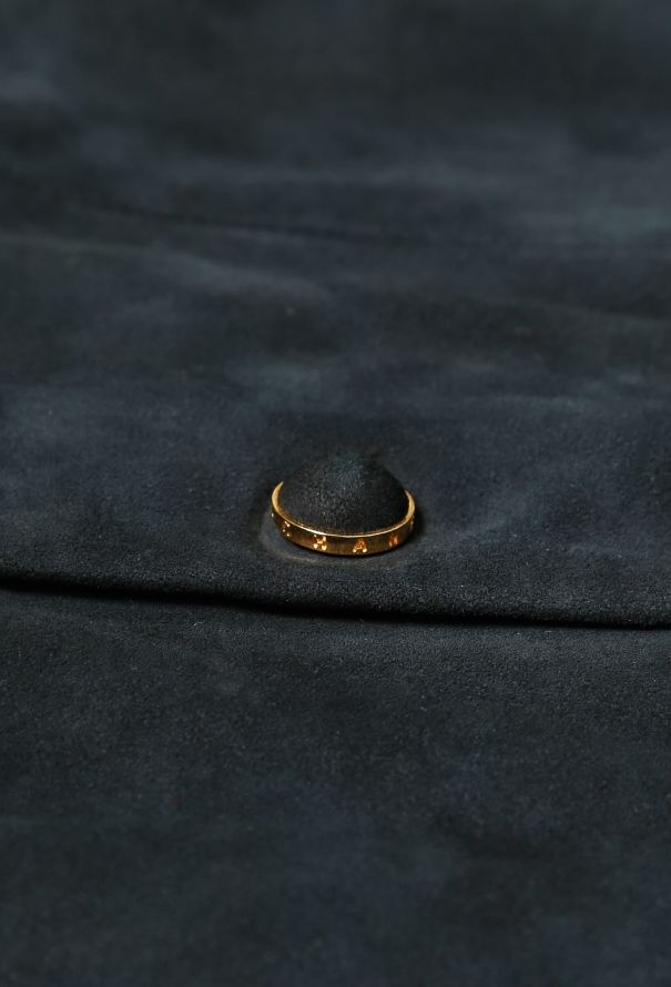 Chanel Vintage Mini Suede Skirt - 9