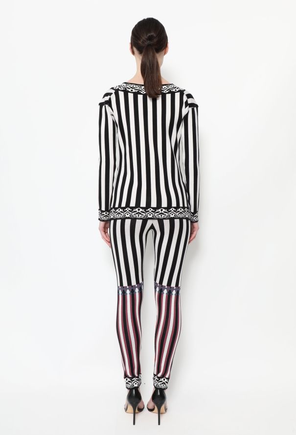 Alaïa COLLECTOR S/S 1992 Striped Knit Ensemble - 4