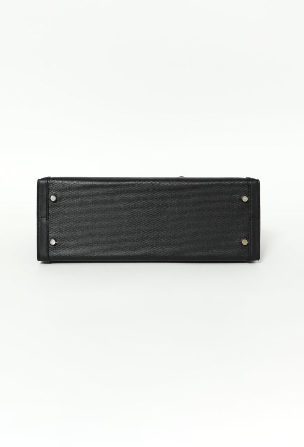 Hermès Limited Edition Swift & Toile Kelly Sellier 32 - 6