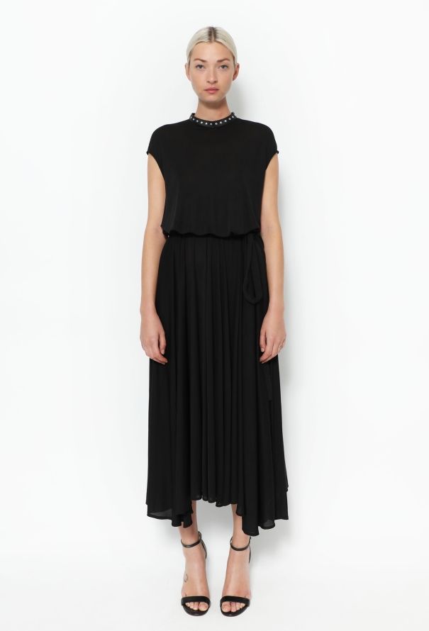 Céline Pre-Fall 2017 Studded Jersey Dress - 1