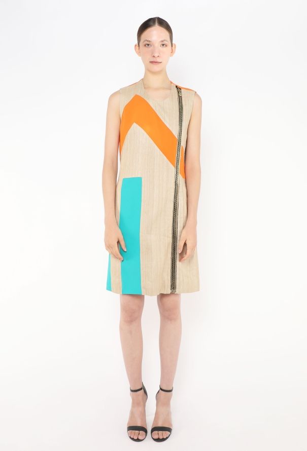 Balenciaga S/S 2010 Patchwork Shift Dress - 1