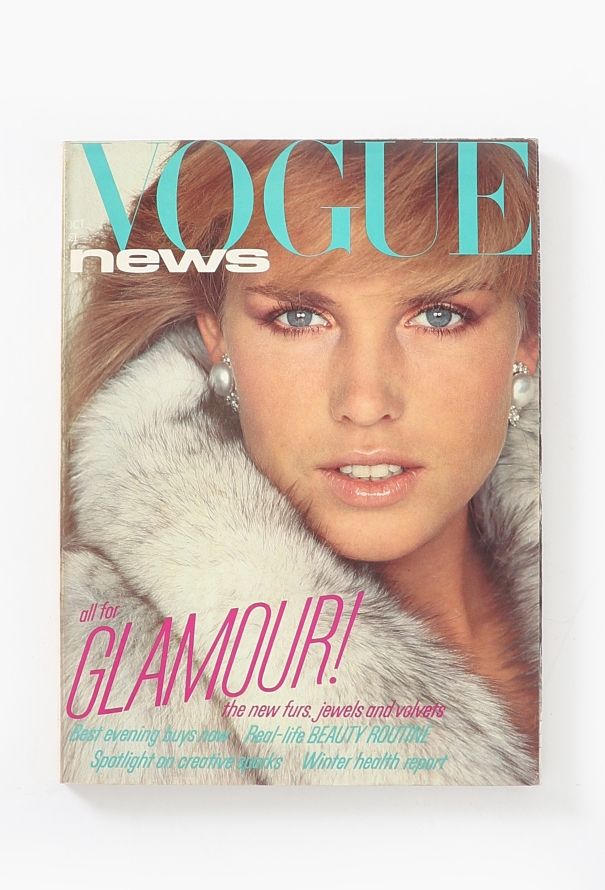 VOGUE UK 1981 Demarchelier Autumn Set - 6