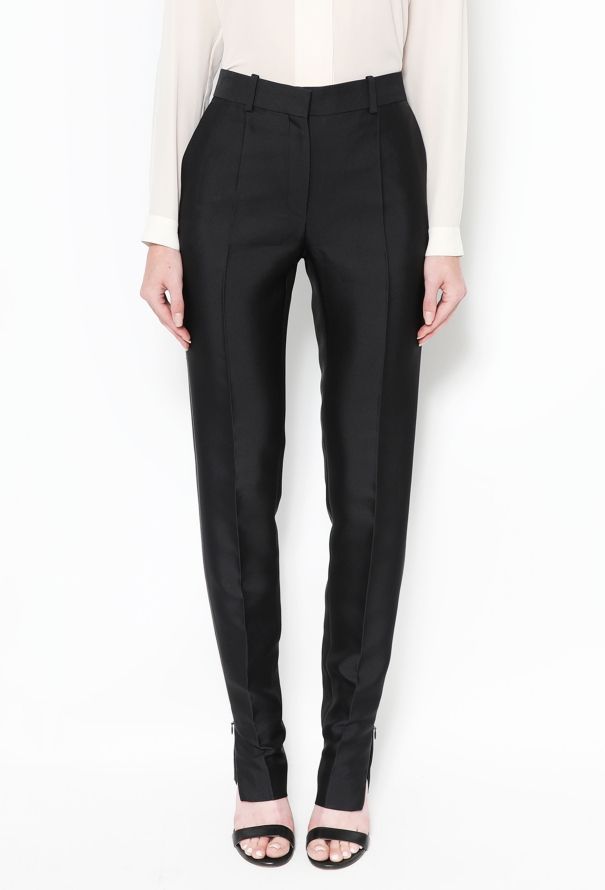 Céline Pre-Fall 2012 Silk Crêpe Trousers - 3
