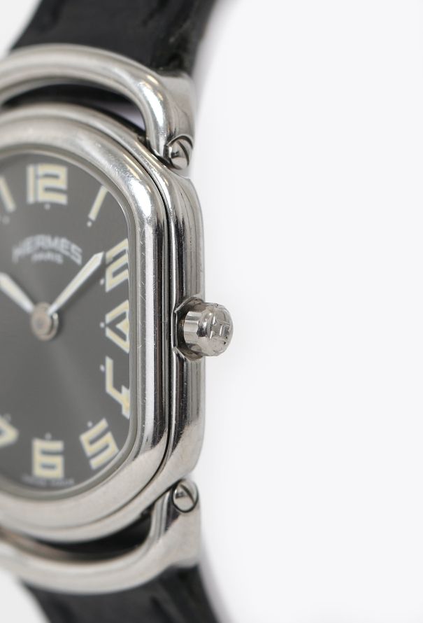 Hermès 1998 Steel Rallye Watch - 3