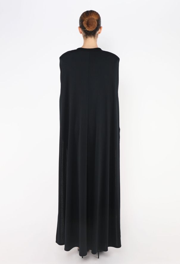 Azzaro COLLECTOR '70s Ruched Gown & Cape Ensemble - 7