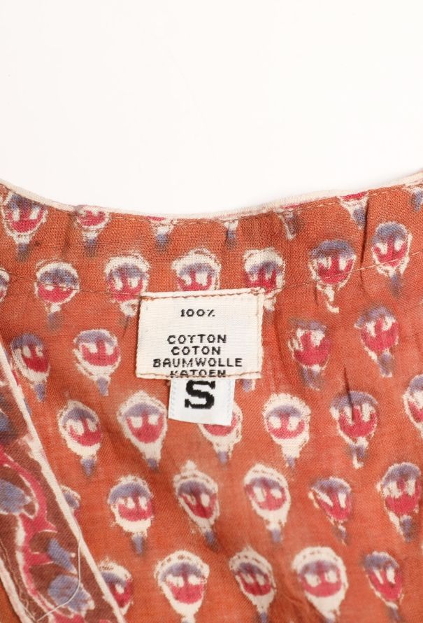 World Treasures Authentic Indian Block Print Dress - 5