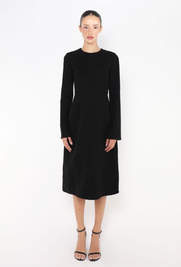 Céline 2012 Felted Cashmere Dress - 1