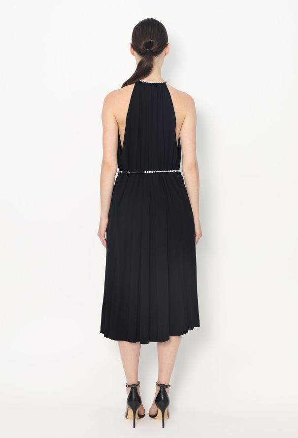 Azzaro Embellished Halter Dress - 4