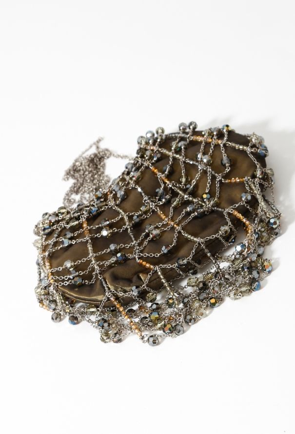 2000s Swarovski Couture Beaded Purse - 7